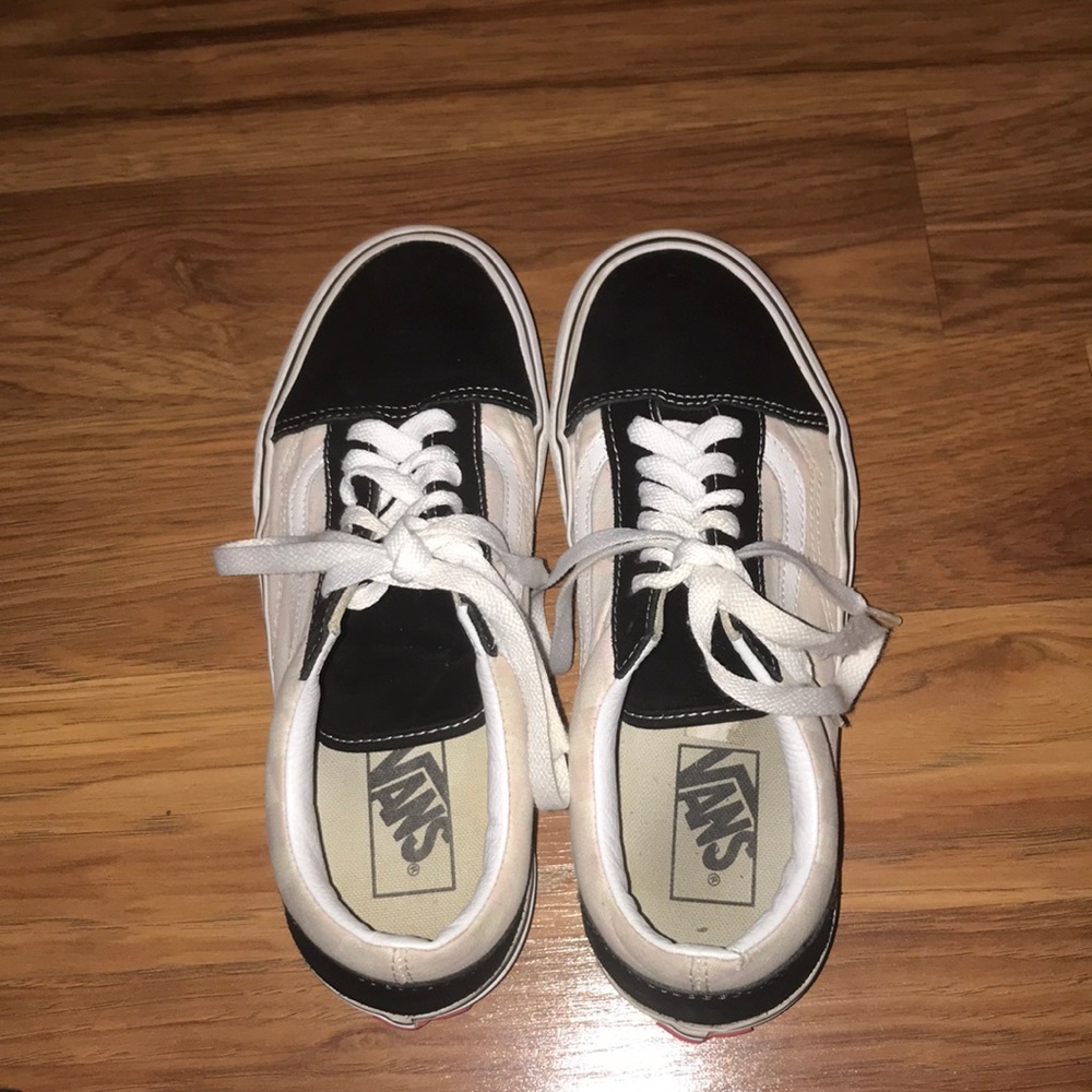 PINK AND WHITE CHECKERED VANS